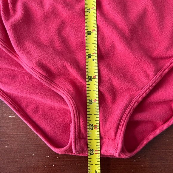 Coral Pink Faux Wrap Bodysuit by C’est Moi - Picture 7 of 9